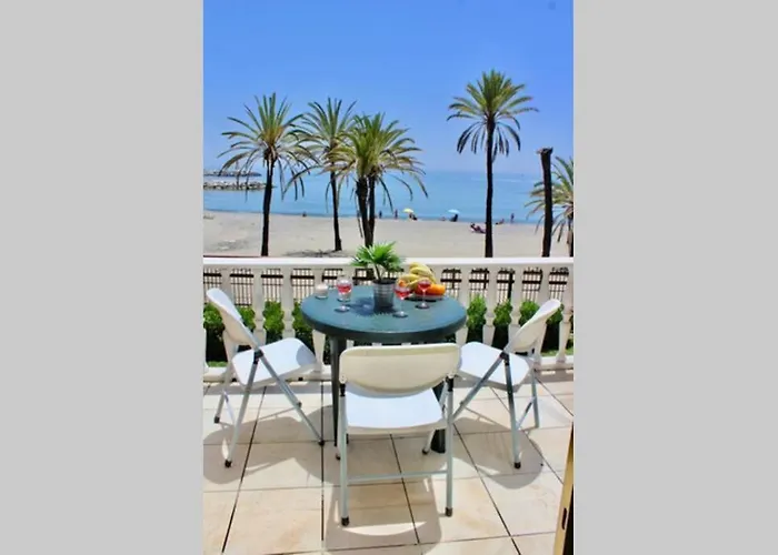 Frontline Sea In The Center Of Puerto Banus-Beach